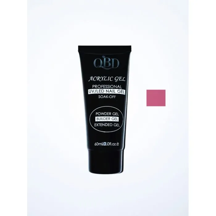 QBD Acrylic Gel UV/LED Nail Gel – Soak Off 60ml 09 Peach