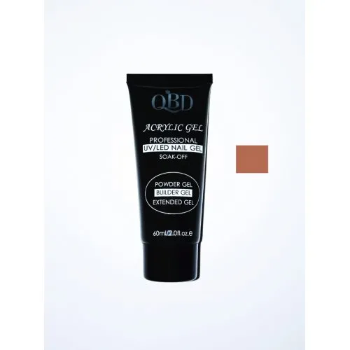 QBD Acrylic Gel UV/LED Nail Gel – Soak Off 60ml 13 Carnosa Pink