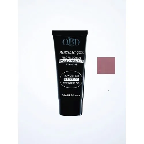 QBD Acrylic Gel UV/LED Nail Gel – Soak Off 60ml 16 Camphire