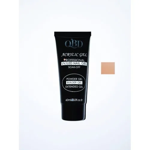 QBD Acrylic Gel UV/LED Nail Gel – Soak Off 60ml 17 Sunflower