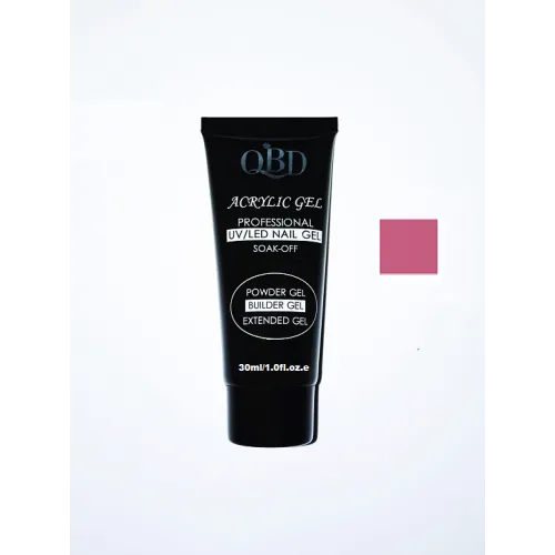 QBD Acrylic Gel UV/LED Nail Gel – Soak Off 30ml 09 Peach
