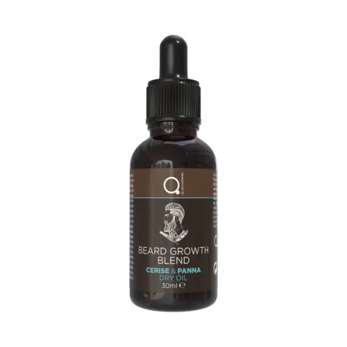 Qure Λάδι Περιποίησης για Γένια Growth Blend Cerise & Panna 30ml