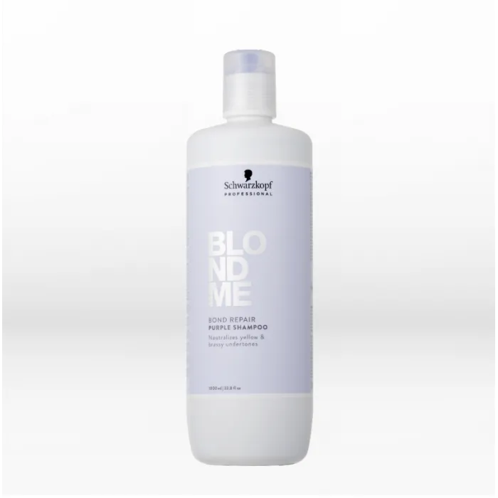 BlondMe Schwarzkopf Bond Repair Purple Shampoo 1000ml