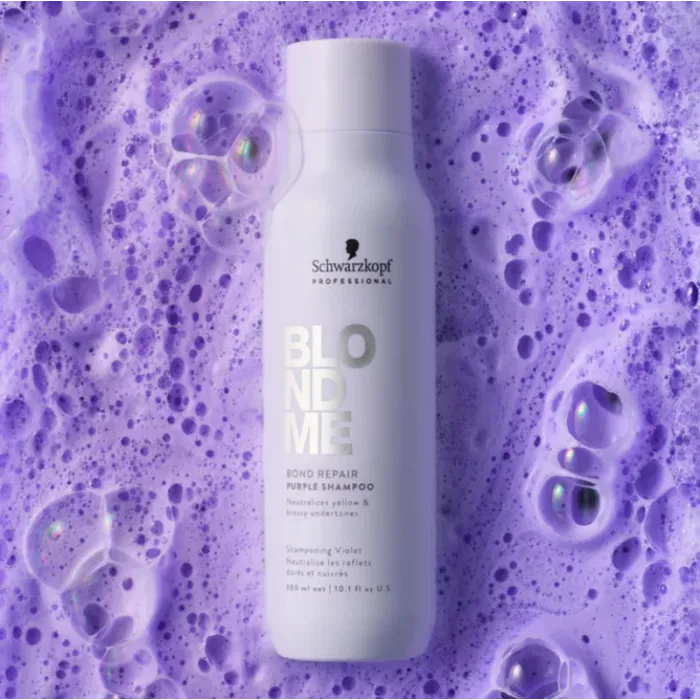 BlondMe Schwarzkopf Bond Repair Purple Shampoo 1000ml