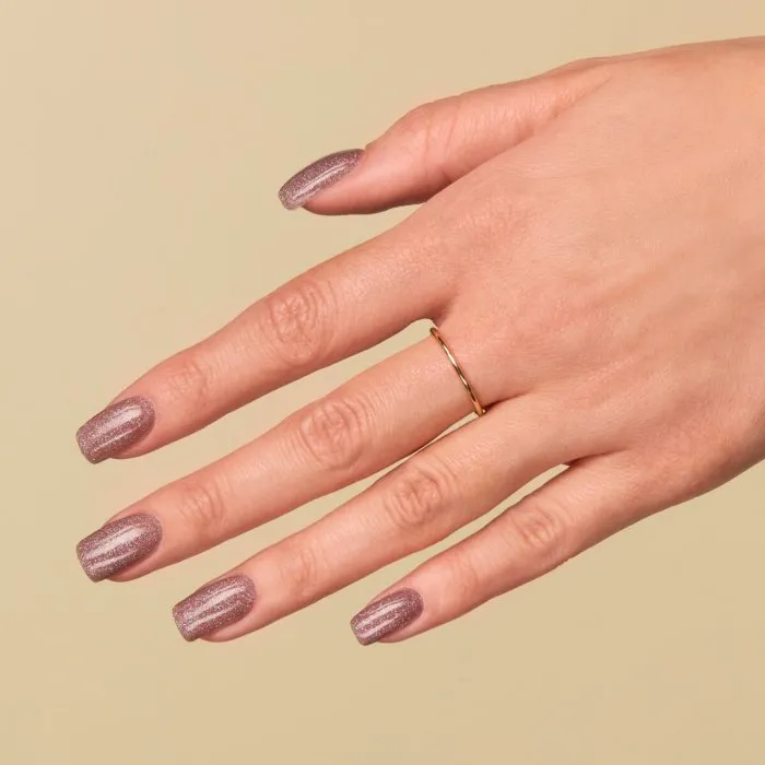 Semilac Ημιμόνιμο Βερνίκι Νυχιών 322 Shimmer Dust Brown 7ml