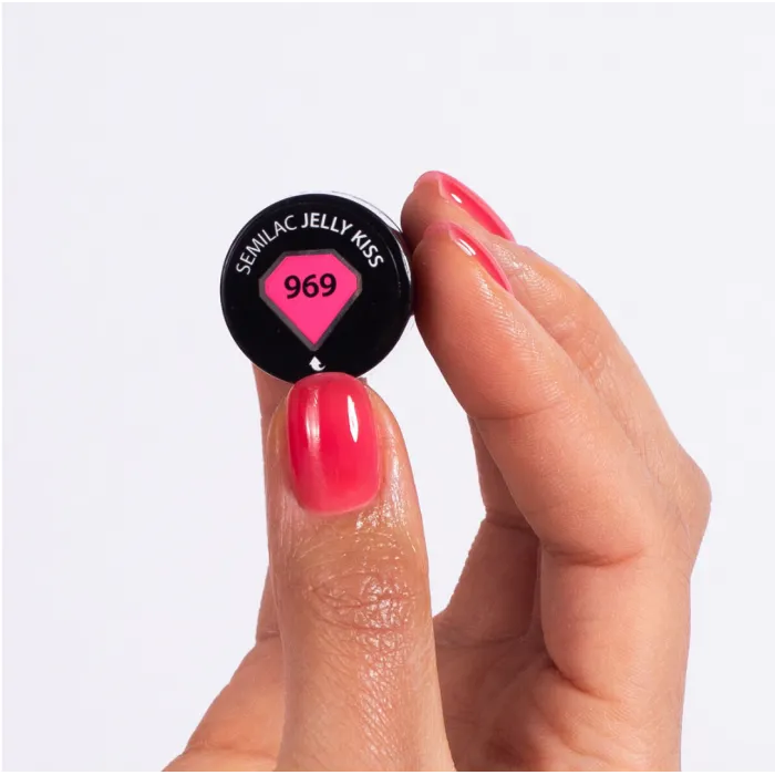 Semilac Ημιμόνιμο Βερνίκι  969 Jelly Kiss 7ml