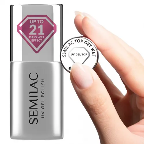 Semilac Top Coat Get Wet 7 ml