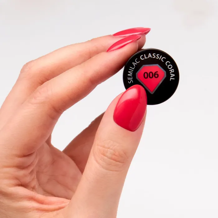 Semilac 006 Classic Coral 7 ml