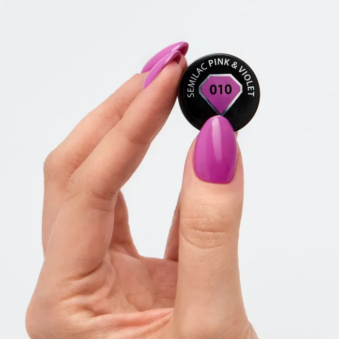 Semilac Hybrid 010 Pink & Violet 7ml