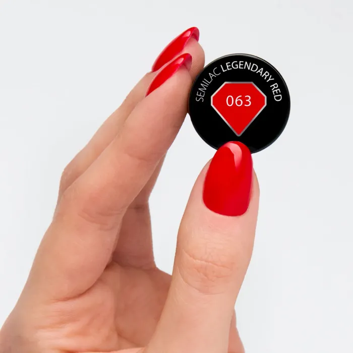 Semilac Hybrid 063 Legendary Red 7ml