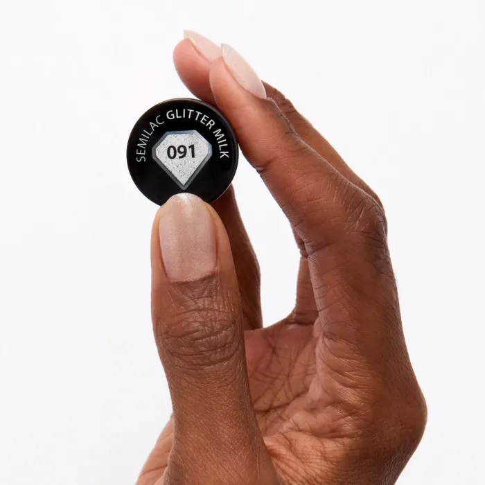 Semilac Hybrid 091 Glitter Milk 7ml