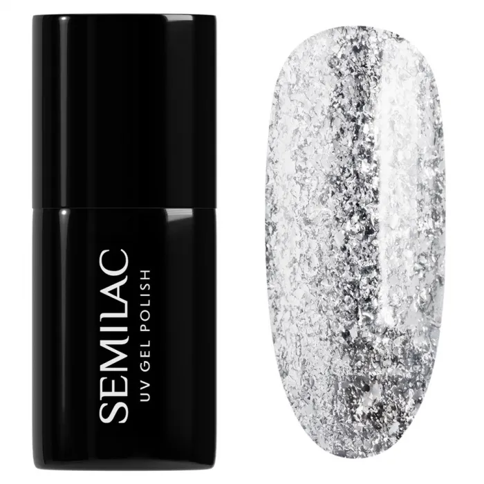 Semilac Ημιμόνιμο Βερνίκι Νυχιών 292 Silver Shimmer 7ml