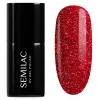 Semilac Ημιμόνιμο Βερνίκι Νυχιών 318 Burgundy Red Glitter 7ml