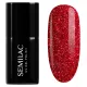 Semilac Ημιμόνιμο Βερνίκι Νυχιών 318 Burgundy Red Glitter 7ml