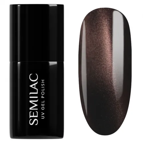 Semilac Ημιμόνιμο Βερνίκι Νυχιών 965 Chocolate Gloss 7ml