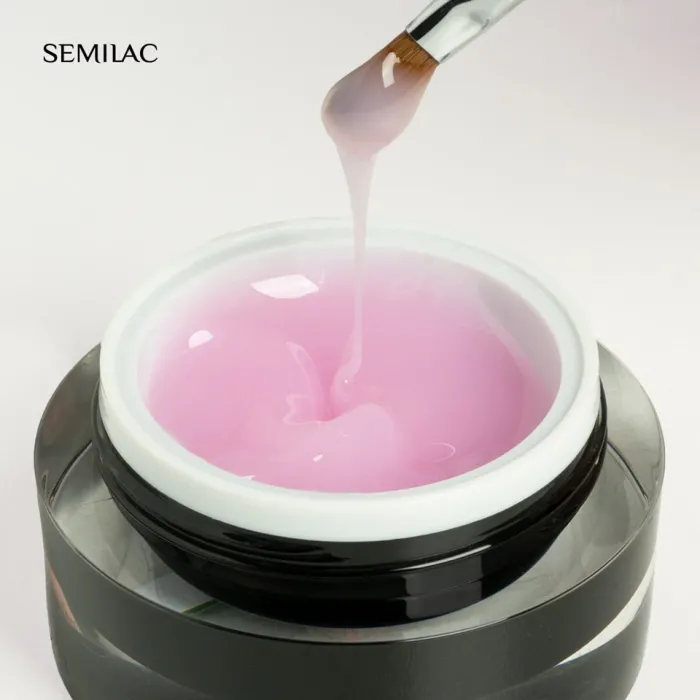 Semilac Builder Gel Clear Pink 15g