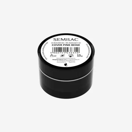 Semilac Builder Gel Cover Pink Beige 15g