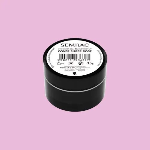 Semilac Builder Gel Super Rose 15g