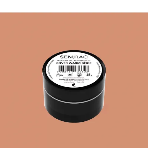Semilac Builder Gel Cover Warm Beige 15g