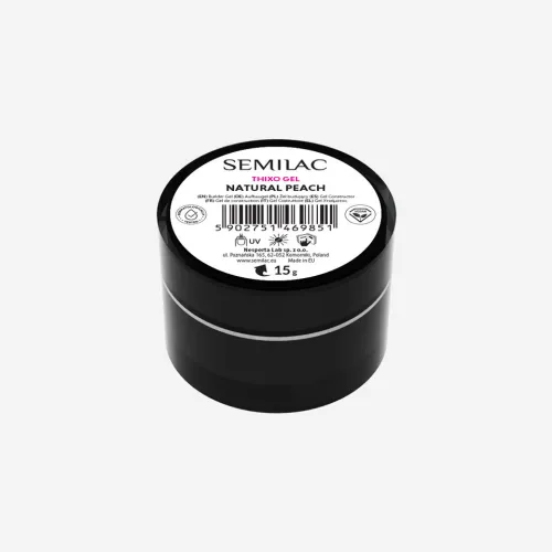 Semilac Builder Gel Thixo Natural Peach 15g