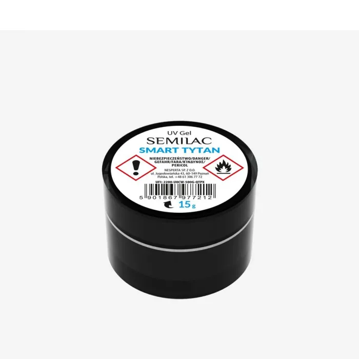 Semilac Builder Gel Smart Titan Clear 15g