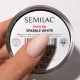 Semilac Builder Gel Thixo Sparkle White 15g