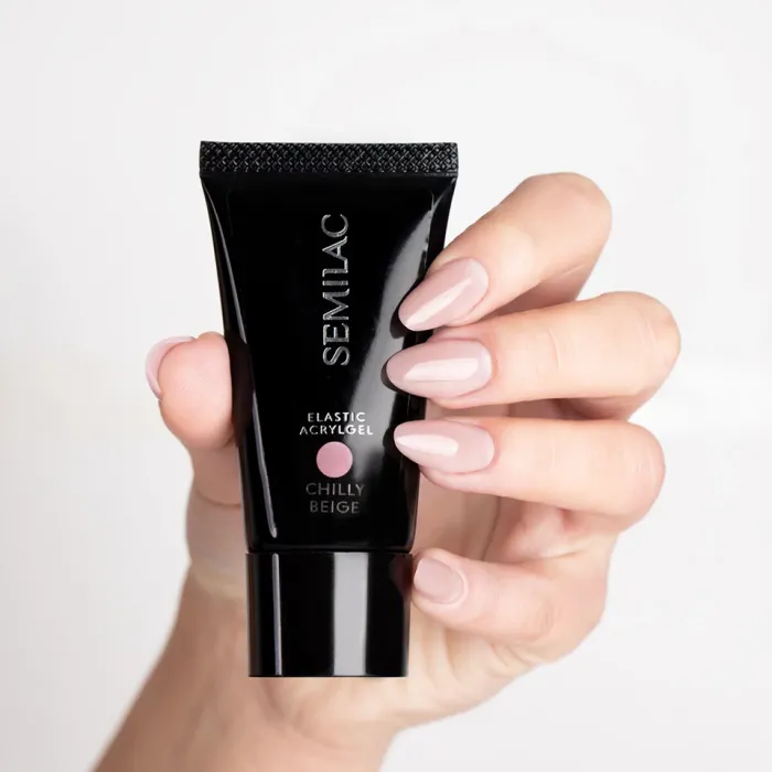 Semilac Elastic Acrylgel Chilly Beige 30g