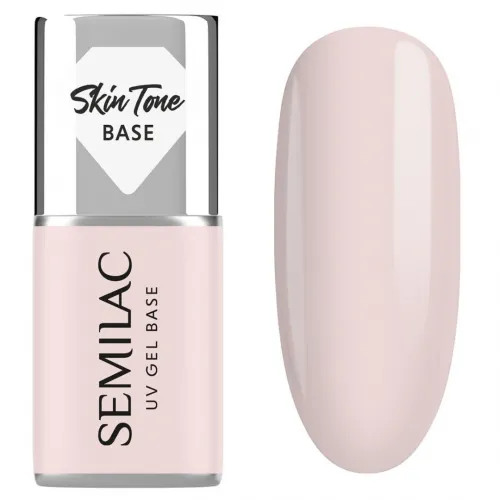 Semilac Skin Tone Cover Base Écru 7 ml
