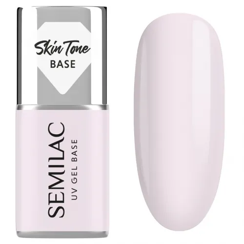 Semilac Skin Tone Cover Base Natural Pink 7 ml