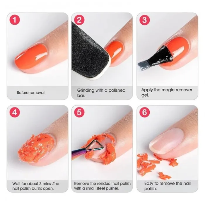 Magic Remover Αφαίρεσης Ημιμόνιμου Uno 15ml