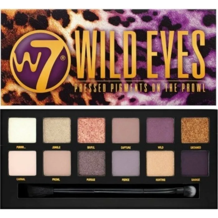 W7 Cosmetics Wild Eyes Pressed Pigments On The Prowl
