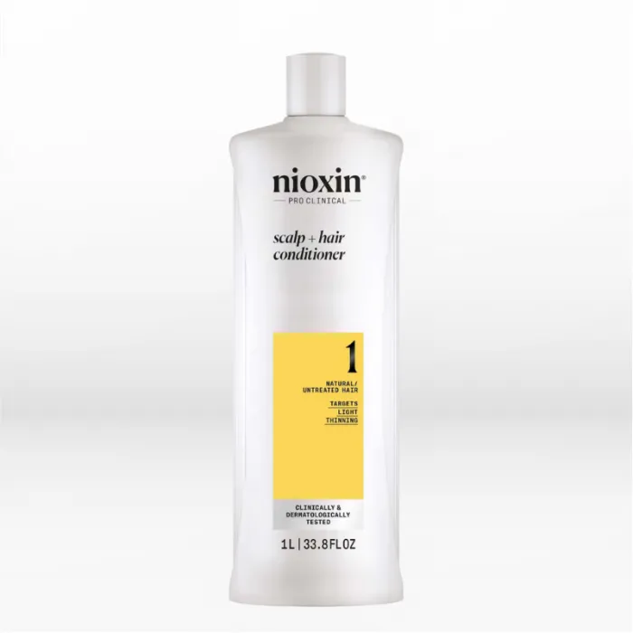 Nioxin System 1 Conditioner για Λεπτά Αραιά Φυσικά Μαλλιά 1000ml
