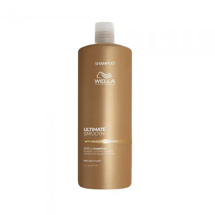 Wella Professionals Ultimate Smooth Shampoo 1000ml NEW