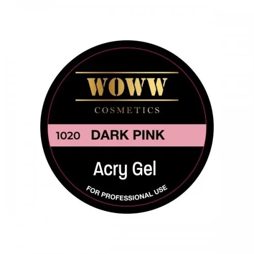 AcryGel Woww 1020 Dark Pink 30g