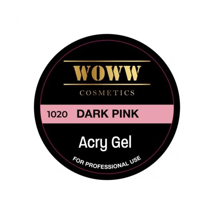 AcryGel Woww 1020 Dark Pink 30g