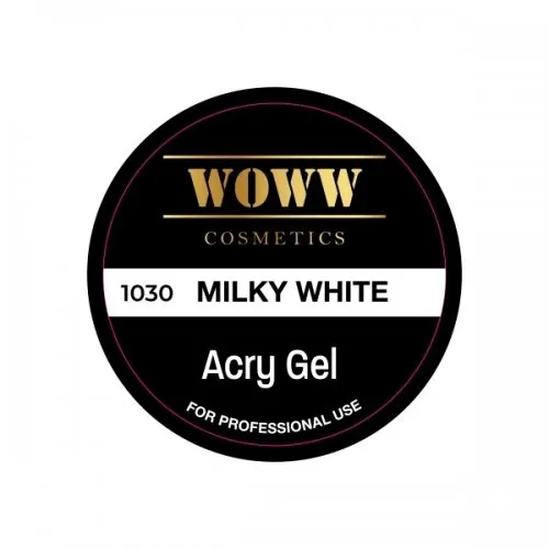 AcryGel Woww 1030 Milky White 30g