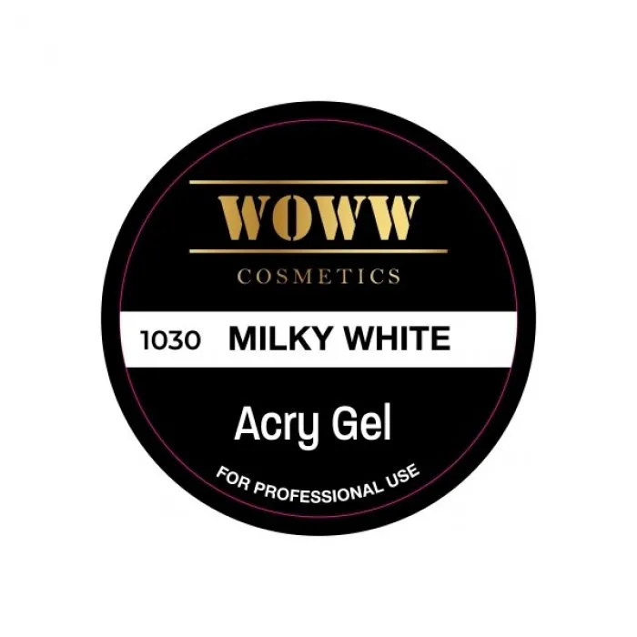 AcryGel Woww 1030 Milky White 30g