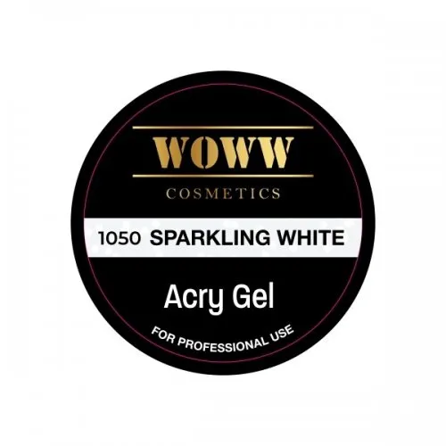 AcryGel Woww 1050 Sparkling White 30g