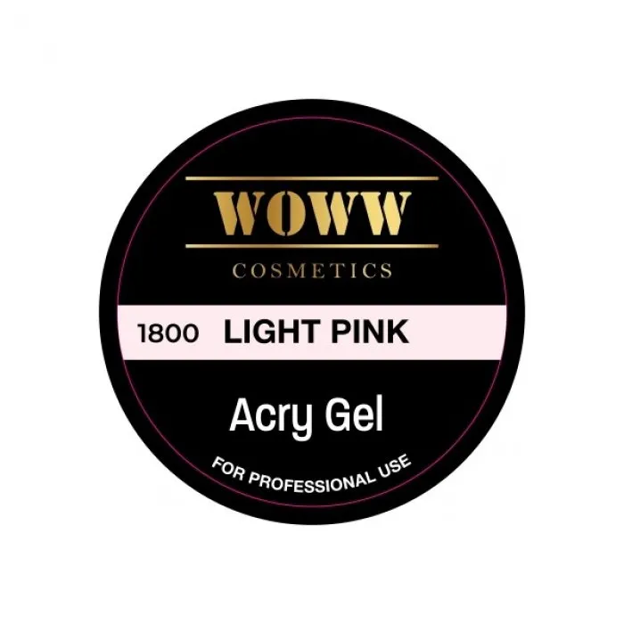 AcryGel Woww 1800 Light Pink 30g