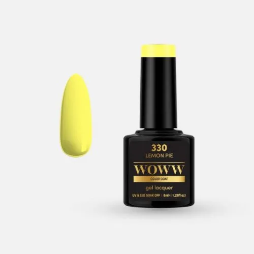 Ημιμόνιμο Βερνίκι Woww Cosmetics 8ml Lemon Pie - 330