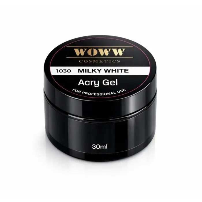 AcryGel Woww 1030 Milky White 30g