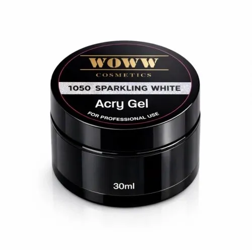 AcryGel Woww 1050 Sparkling White 30g