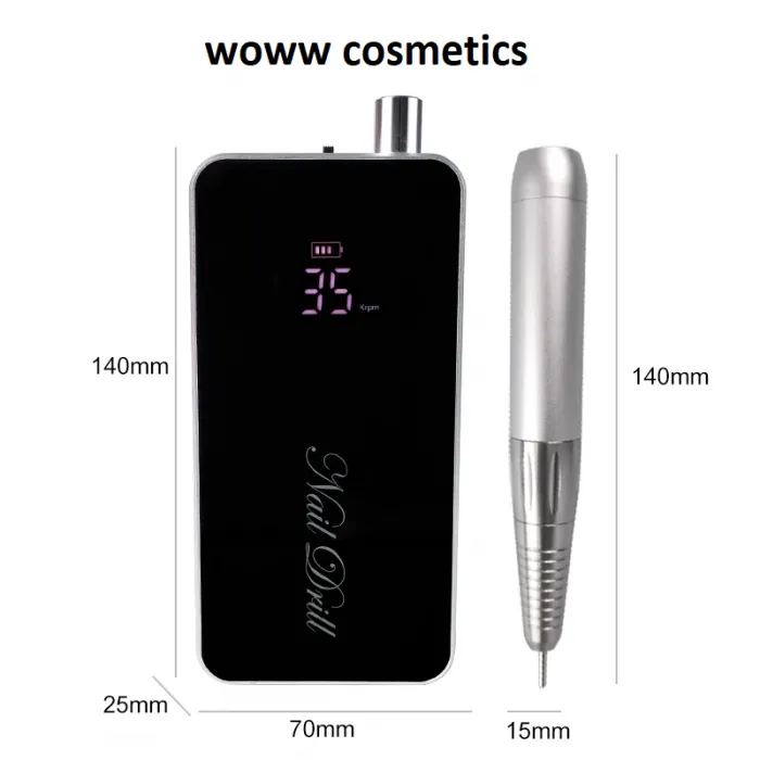 Επαγγελματικός Τροχός Woww Cosmetics Επαναφορτιζόμενος 35000RPM/60WATT