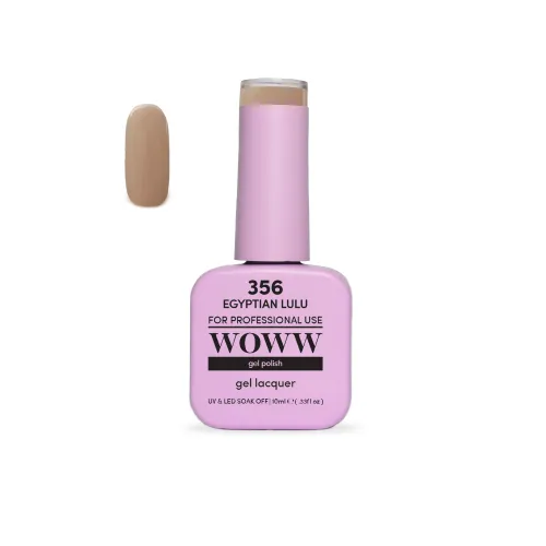 Ημιμόνιμο Βερνίκι New Woww Cosmetics 10ml Egyptian Lulu - 356