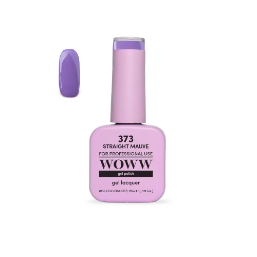 Ημιμόνιμο Βερνίκι New Woww Cosmetics 10ml Straight Mauve - 373