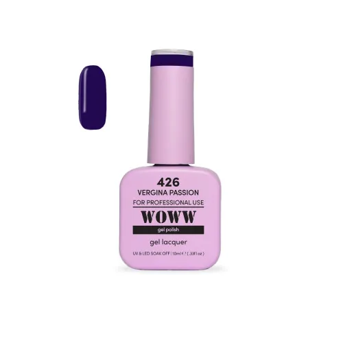 Ημιμόνιμο Βερνίκι New Woww Cosmetics 10ml Vergina Passion - 426