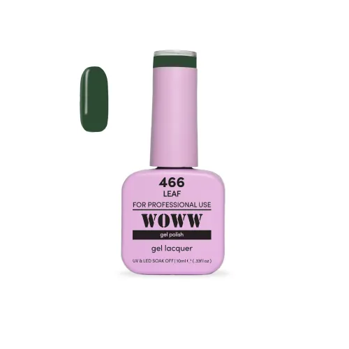 Ημιμόνιμο Βερνίκι New Woww Cosmetics 10ml Leaf - 466