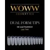 Dual Form Tips Woww Cosmetics με Διαγράμμιση 120τεμ 