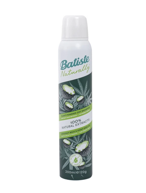 Batiste Dry Shampoo Naturally 100% Natural Extract 200ml