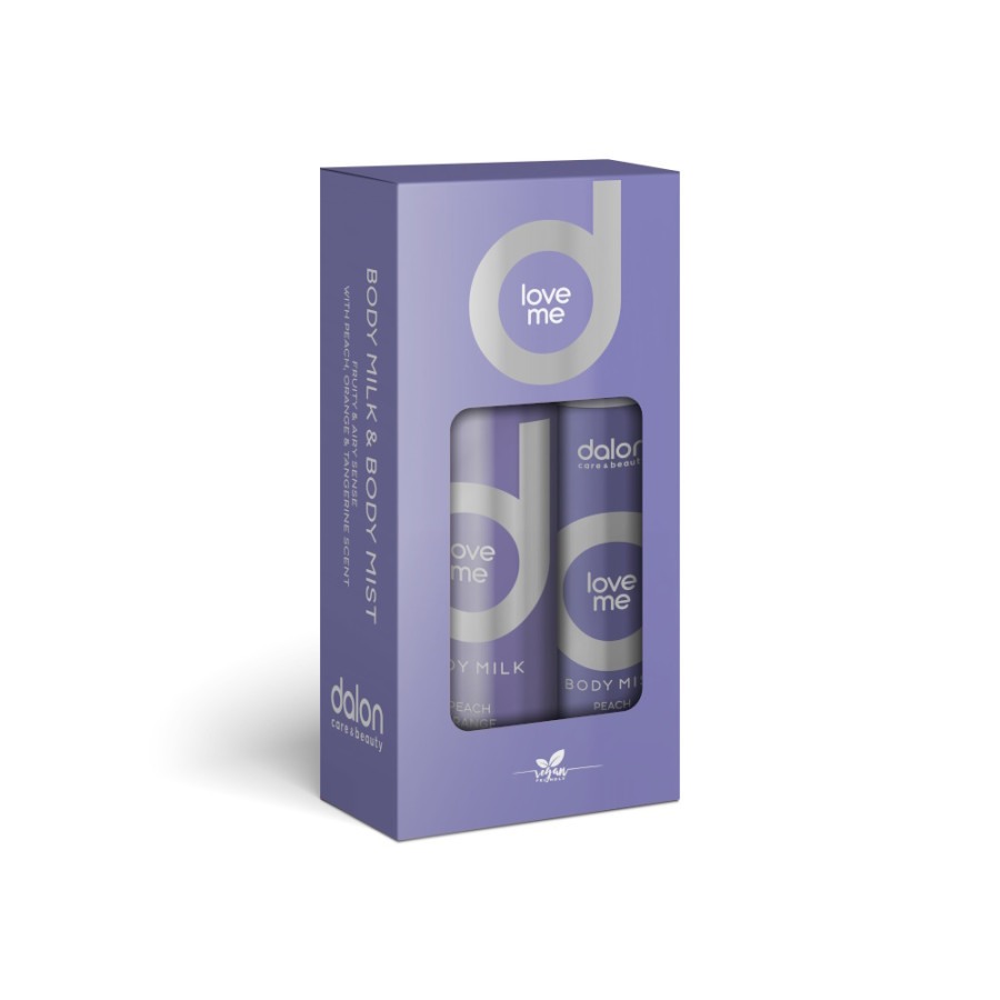 Dalon Body Milk και Body Mist Love Me Σε Συσκευασία Δώρου